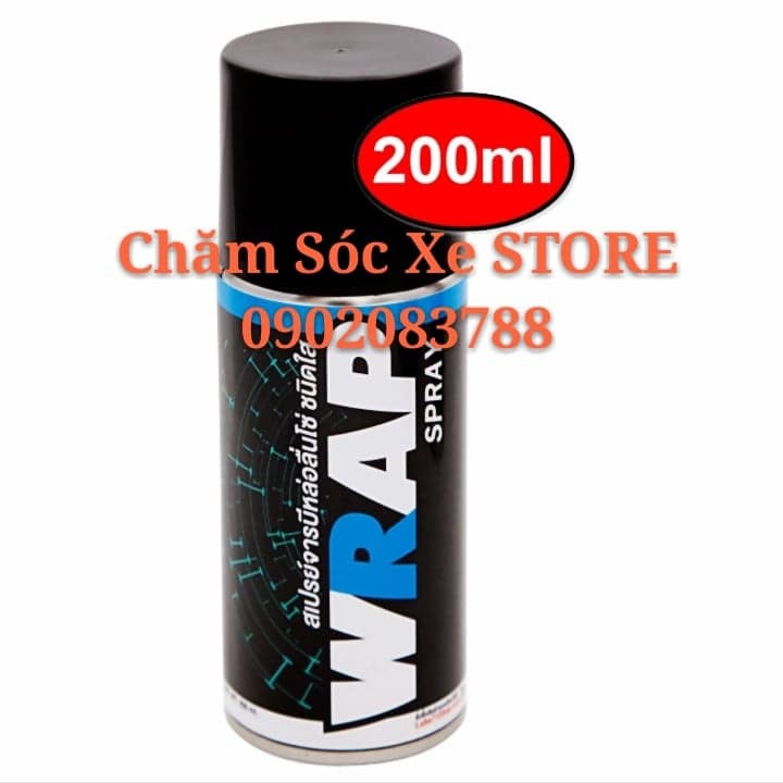 COMBO XỊT SÊN LUBE71 : CHAI XỊT VỆ SINH SÊN CỰC MẠNH WOW SPRAY +Chai Xịt Bôi Trơn Sên Có Phốt Wrap Spray+ TẶNG CỌ SÊN 3D