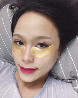 Mặt nạ dưỡng mắt collagen vàng