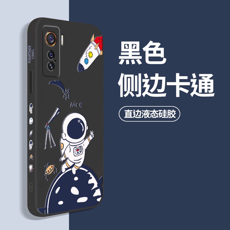 Ốp Điện Thoại Silicon Mềm Siêu Mỏng Chống Sốc Họa Tiết Hoạt Hình Cho For Vivo Y3 Y3s Y17 iQOO 5 iQOO Z3 Luxury Shockproof Cartoon Ultra-Thin Liquid Silicone Soft Phone Case