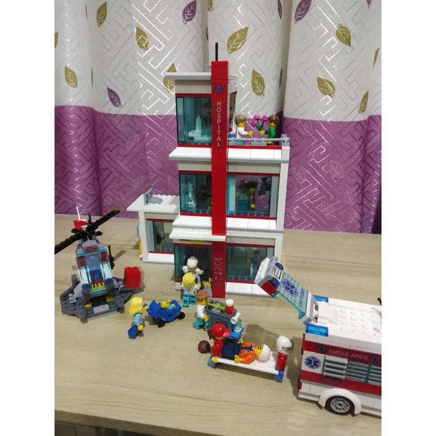 Đồ chơi lắp ráp A19099 19099 02113 Bệnh viện Thành phố - Xếp hình thông minh