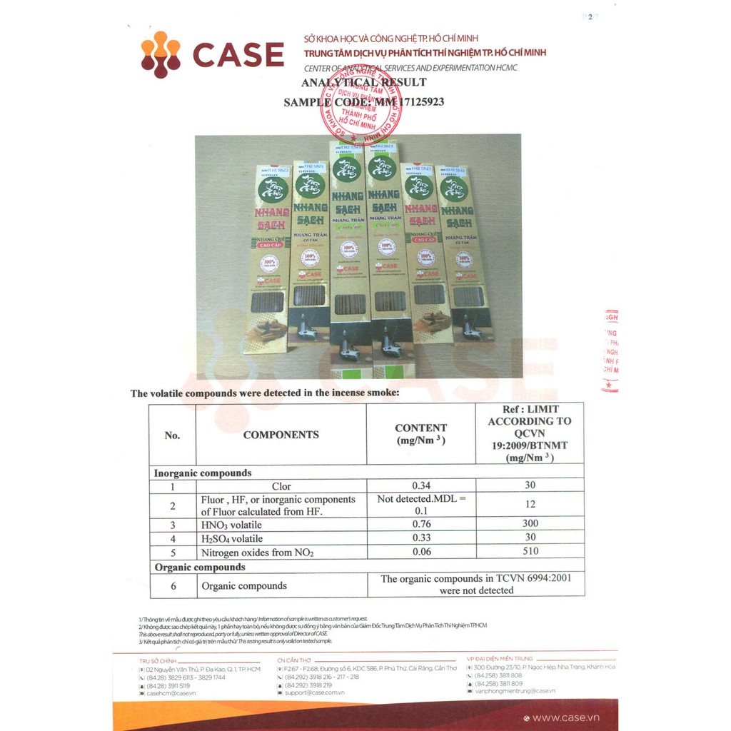 Nhang Quế Cao Cấp 30cm Hộp 300g