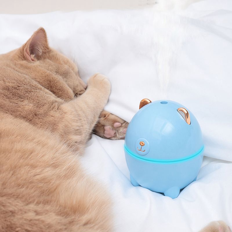 Máy Phun Sương Tạo Ẩm Hình Gấu Dễ Thương 220ml