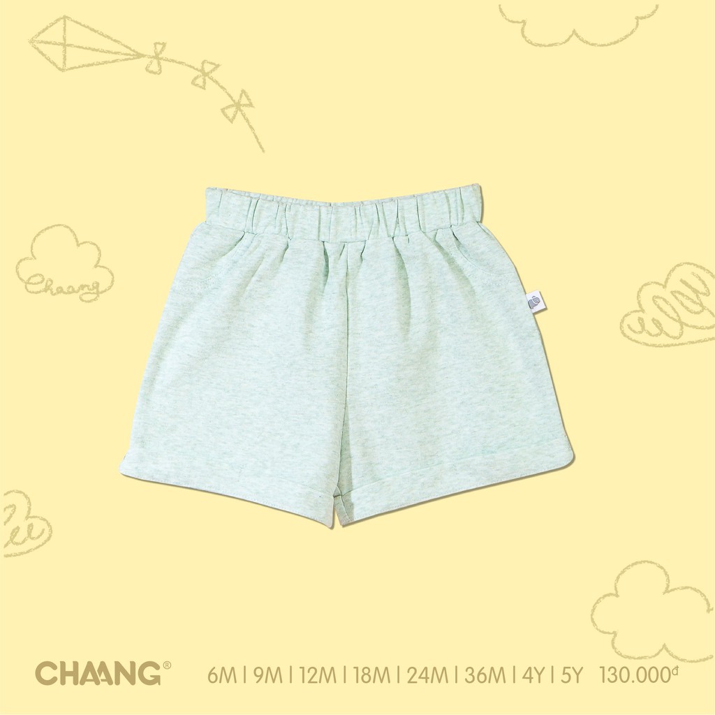 Quần short CHAANG summer xanh rêu