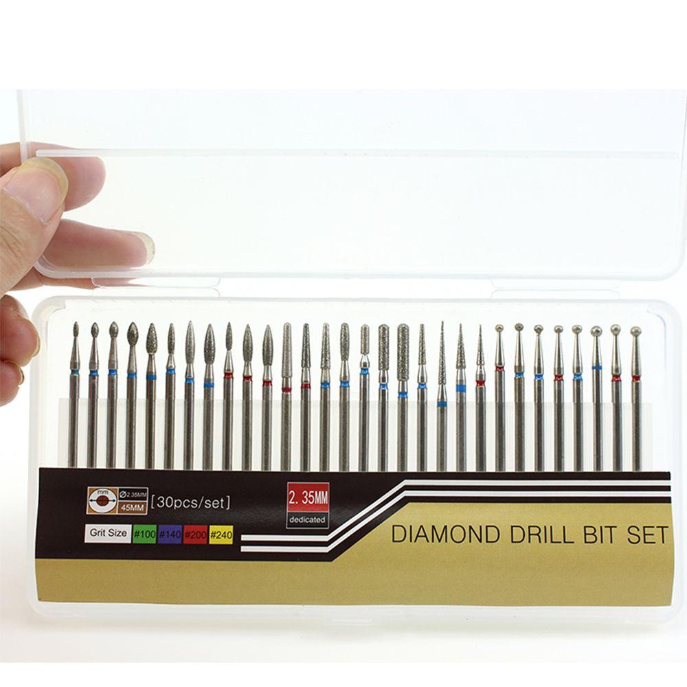 Bộ Mũi Khoan Điện 2.35mm Chuyên Dụng Cho Chăm Sóc Móng