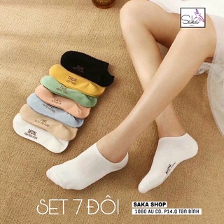 Set vớ 7 đôi 7 ngày , tất 7 ngày