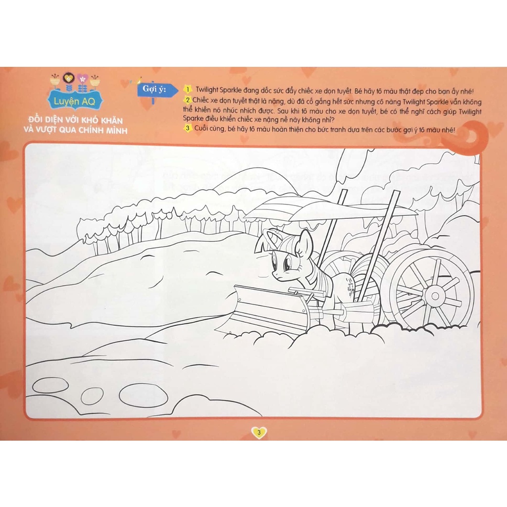 Sách My Little Pony - Tô Màu Sáng Tạo 4Q: Tình Bạn Trong Sáng