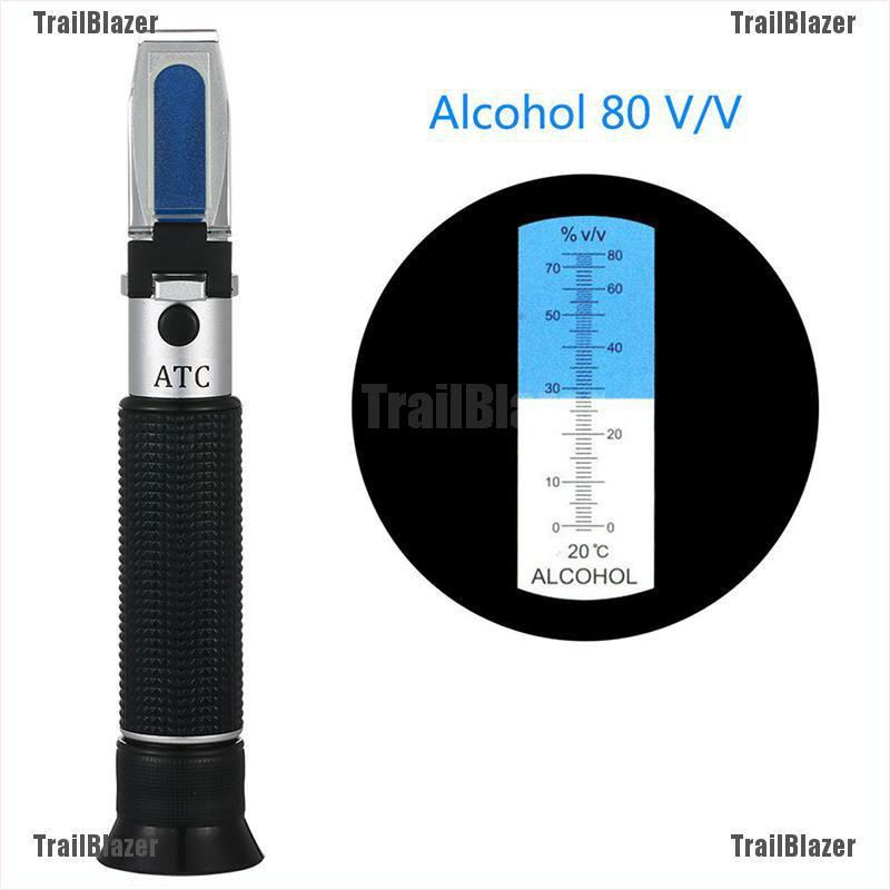 [Hàng mới về] Máy đo nồng độ cồn 0~80% v / v cầm tay tiện dụng kèm phụ kiện đảm bảo an toàn sức khỏe