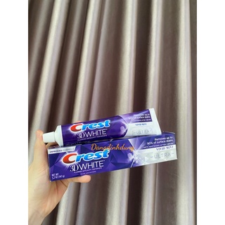 Kem Đánh Răng Crest 3D White Advanced Triple Whitening 147g