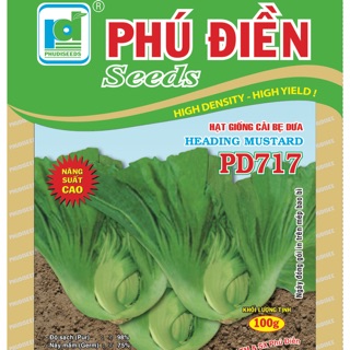 Hạt giống cải bẹ dưa PD717