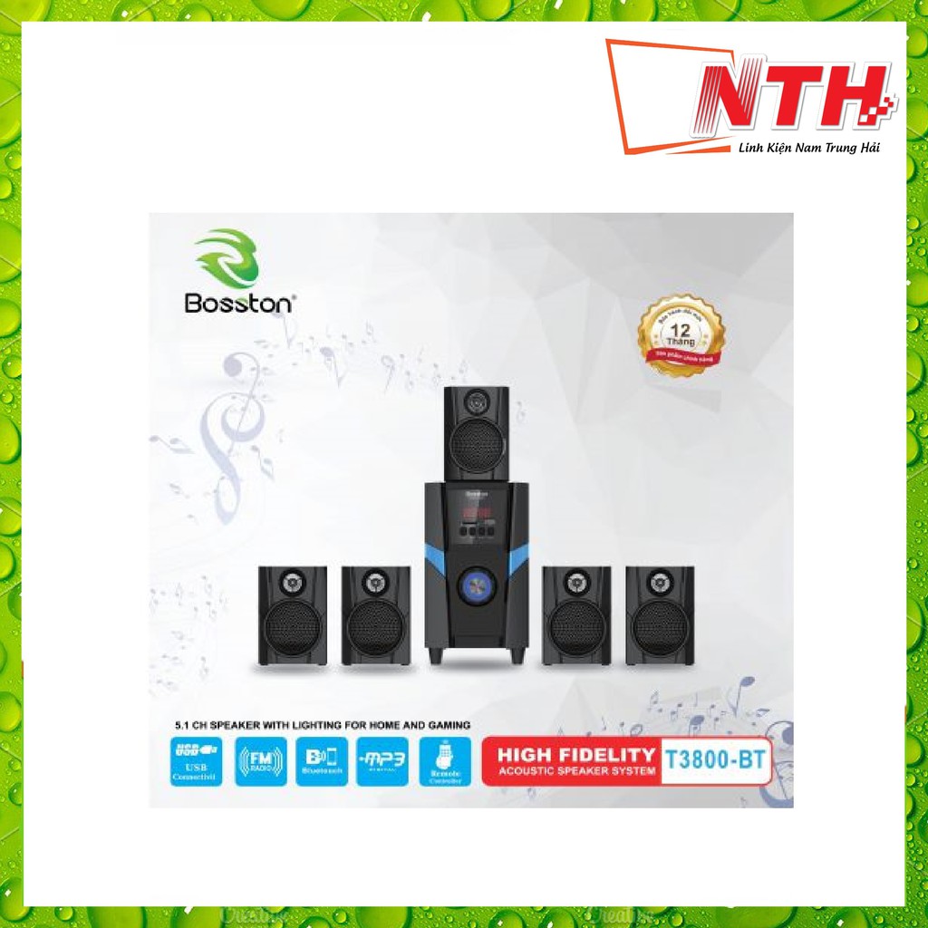 Loa 5.1 Bosston T3800-BT (Bluetooth)
