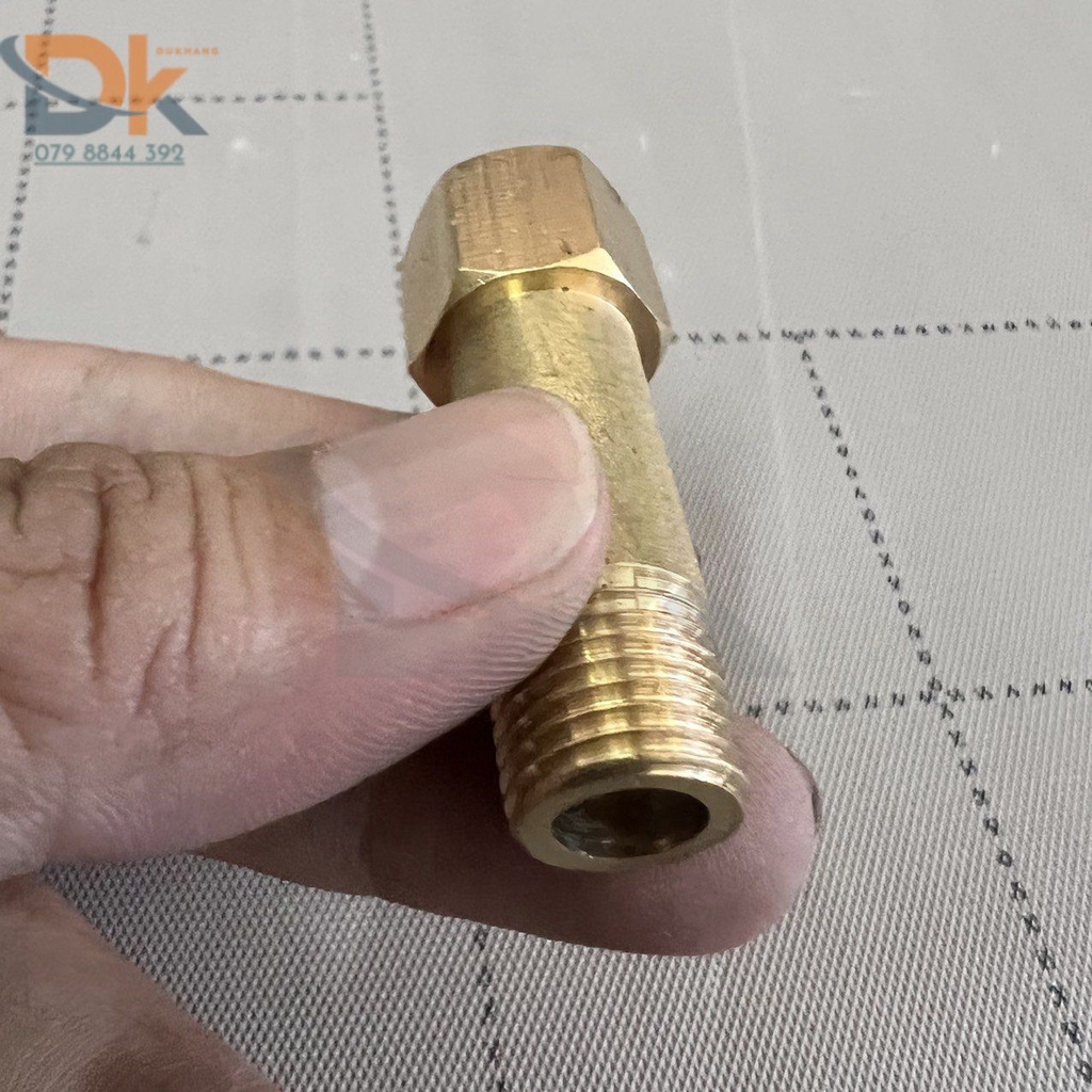 Sơ mi thau nối dài ren trong ren ngoài