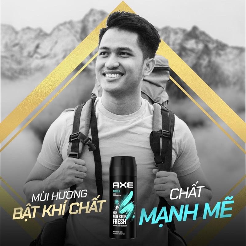 - Xịt khử mùi toàn thân cho nam AXE 135ml