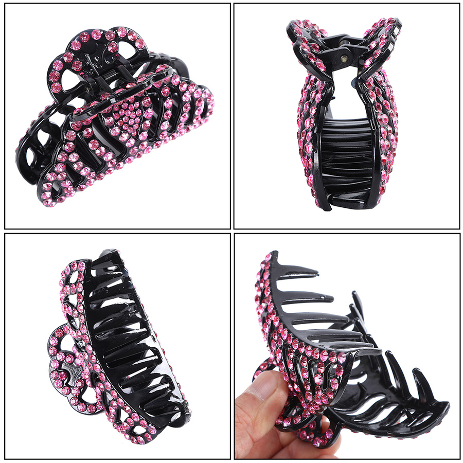 Kẹp tóc đính đá lấp lánh thời trang cho nữ