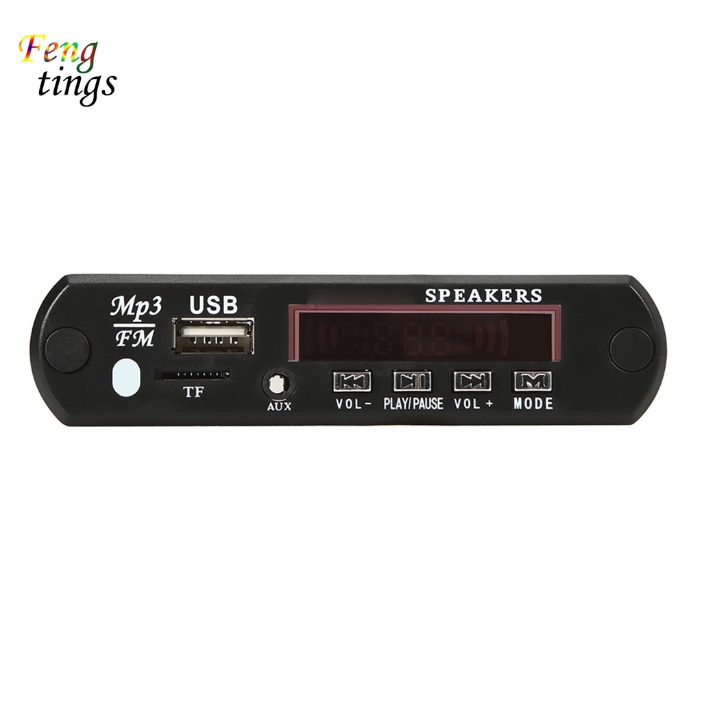 Bảng mạch giải mã âm thanh bluetooth 5.0 kèm điều khiển từ xa cho loa xe hơi