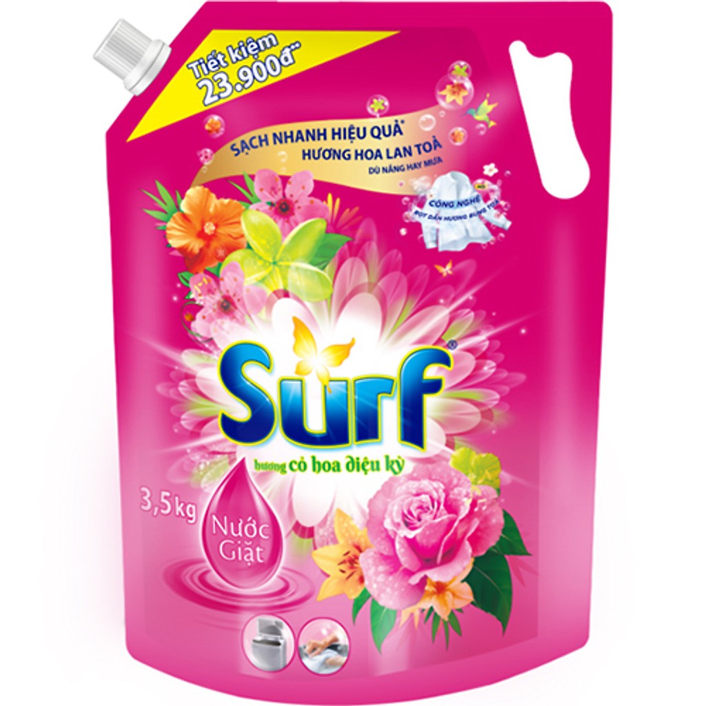 Nước giặt Surf túi 3,5kg