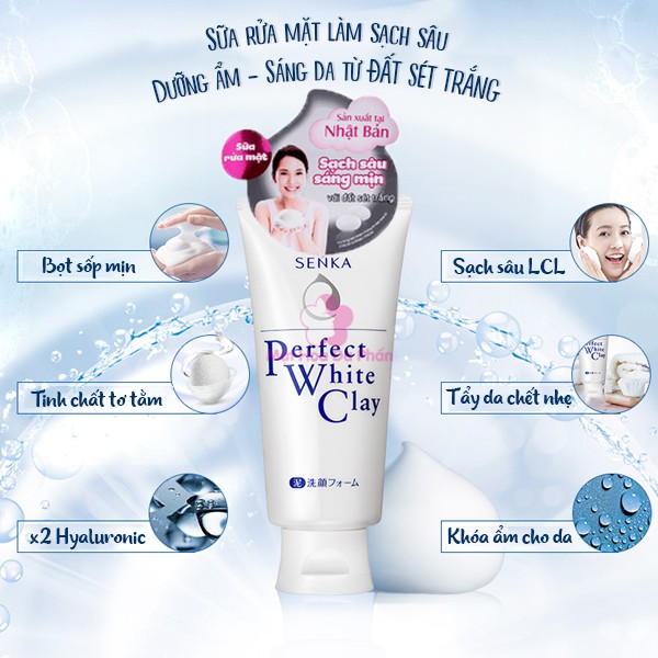 Sữa Rửa Mặt SENKA Perfect Whip | Sữa Rửa Mặt Perfect Collagen Nhật Bản 120g | BigBuy360 - bigbuy360.vn
