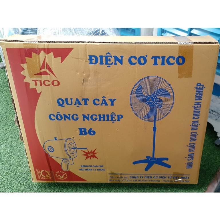  Quạt cây Tico - CB6, sải cánh 520, quạt cây công nghiệp Điện cơ Việt Nhật