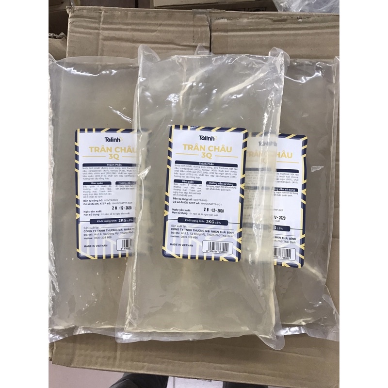 Trân châu 3Q Talinh trắng - 2KG