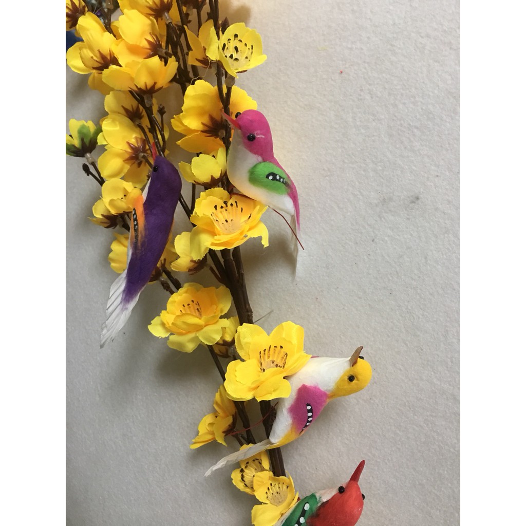 MẪU CHIM 7 TRANG TRÍ TẾT