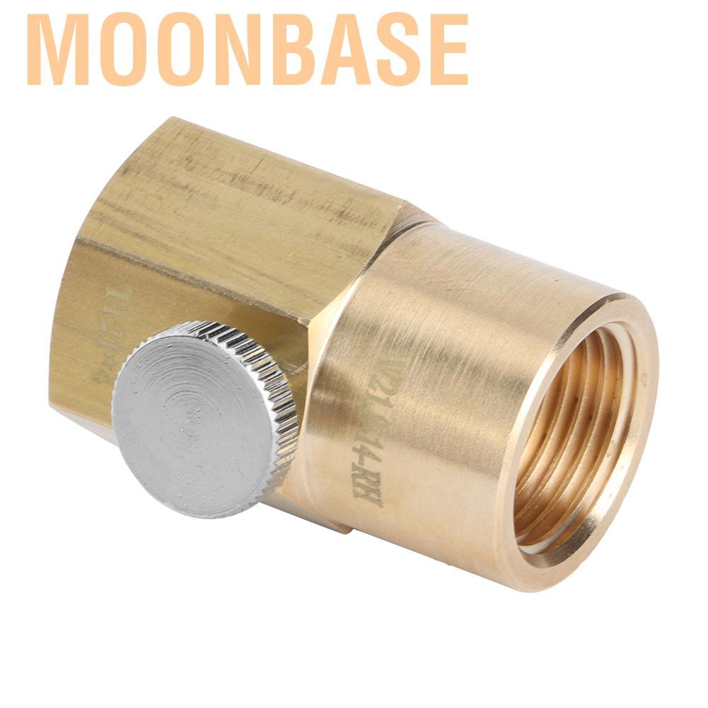 Moonbase CO2 Cylinder Refill Adapter Tr21x4 To W21.8-14-RH Soda Water Filling