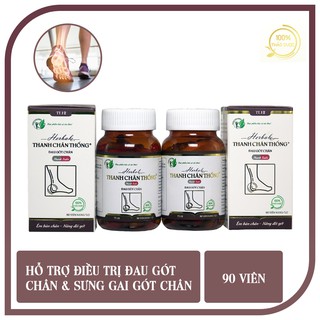 Combo 2 hộp Thanh Chân Thống - Hỗ Trợ Điều Trị Đau Gót Chân, Sưng Gai Gót Chân