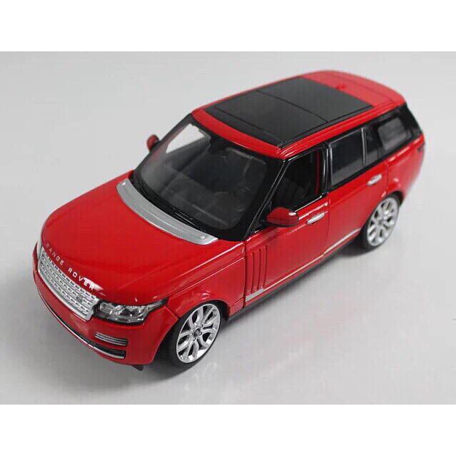 Ô TÔ MÔ HÌNH SẮT TRƯNG BÀY LAND ROVER RANGE ROVER 1:24 RASTAR CAO CẤP