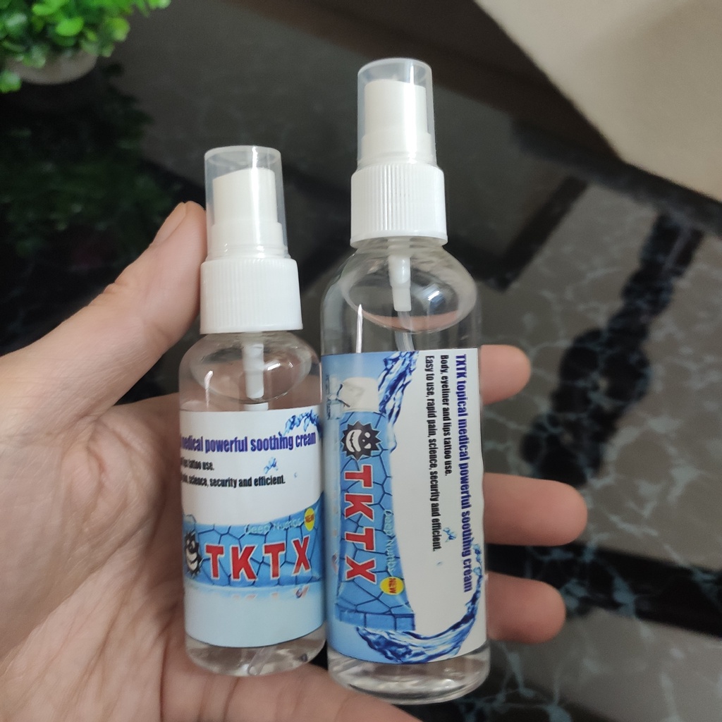 Xịt vệ sinh hình xăm TKTX 50ml trước khi ủ tê