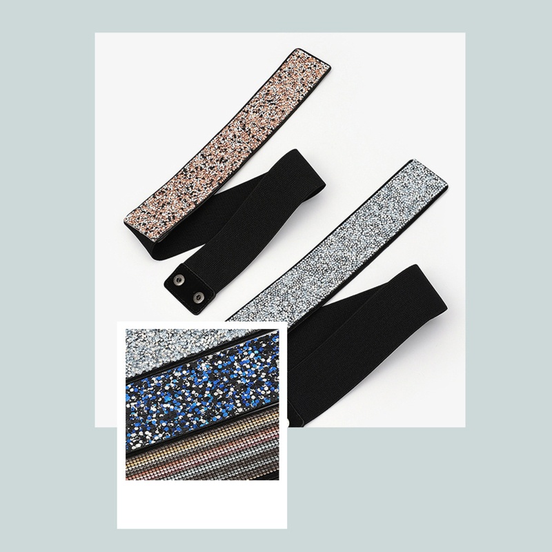 Thắt Lưng Đính Đá Lấp Lánh Sang Trọng Cho Nam Nữ