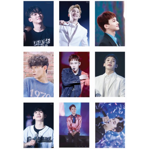 Lomo card 81 ảnh thành viên EXO - CHEN