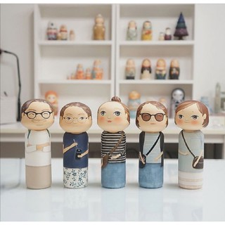 BÚP BÊ GỖ THIẾT KẾ RIÊNG