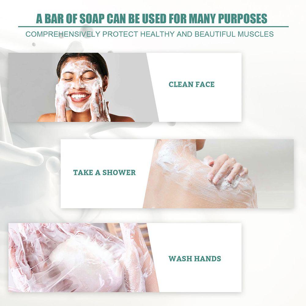 Xà Phòng Sữa Collagen Làm Sạch Sâu Dưỡng Trắng Da