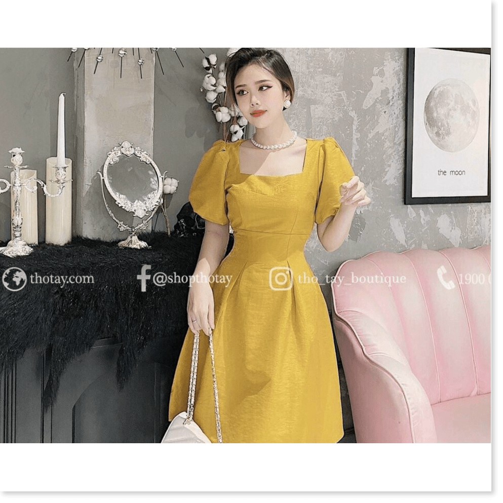 ĐẦM UMI DÁNG XÒE TAY NGẮN HIỆN ĐẠI NHẤT 2021 THỜI TRANG KOKO MI