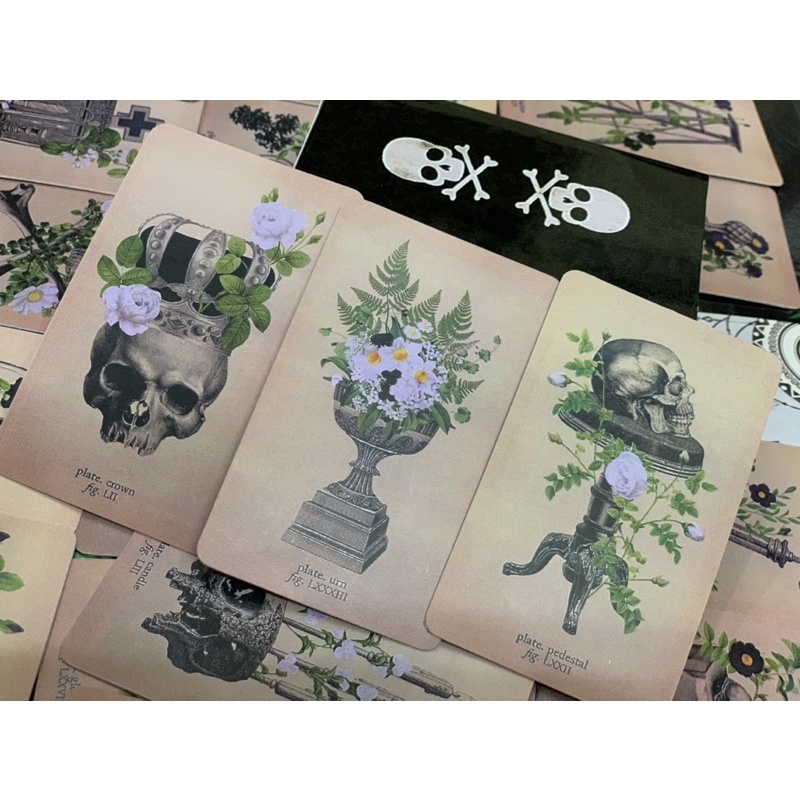 Bộ bài Memento Mori Oracle&Lenormand 85 lá