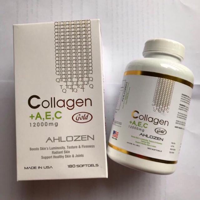 Viên uống collagen AEC  gold 12000mg ahlozen