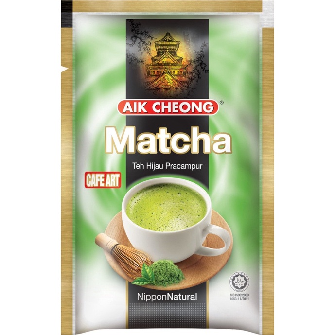 [Mã GROSALE1 giảm 8% đơn 500K] Trà Sữa Tự Pha Matcha Trà Xanh Aik Cheong Malaysia 12 Gói x 25g SÀI GÒN ĐẶC SẢN