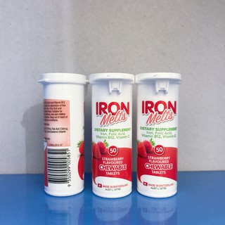 [ Chính Hãng ] Sắt ngậm Iron Melt vị dâu Úc
