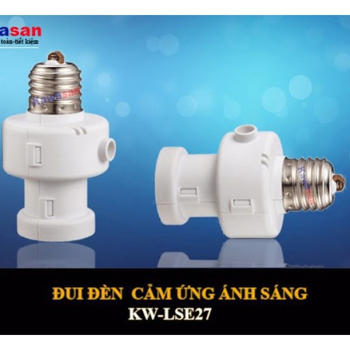 ĐUI ĐÈN CẢM ỨNG ÁNH SÁNG KW-LSE27