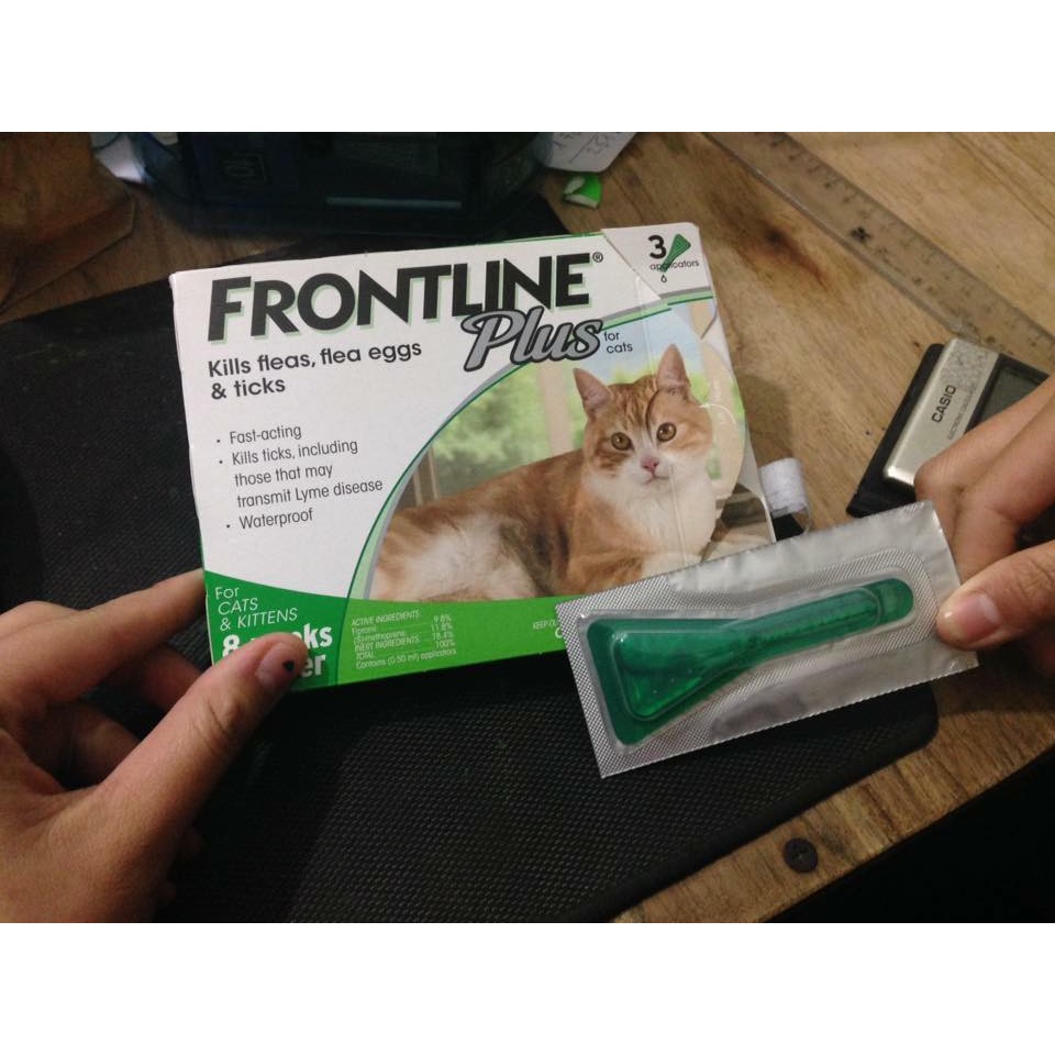 Nhỏ gáy Frontline plus cho mèo