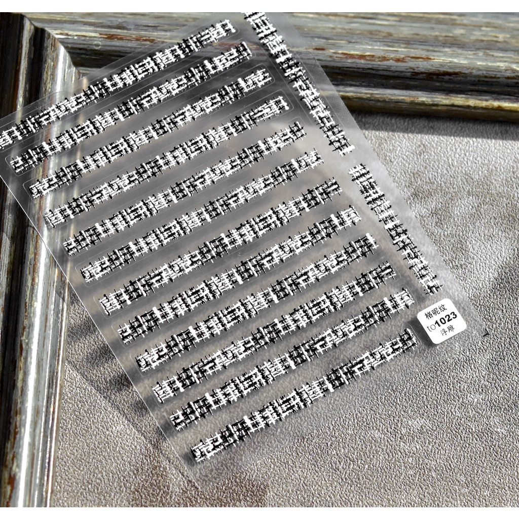 Miếng Dán Trang Trí Móng Tay Bằng Len Xinh Xắn