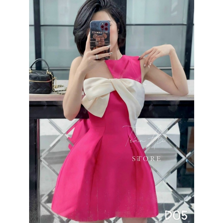 MẪU HOT ĐẦM TAFTA PHỐI NƠ ĐỈNH CỦA CHÓP SIÊU PHẨM DỰ TIỆC SIÊU XINH