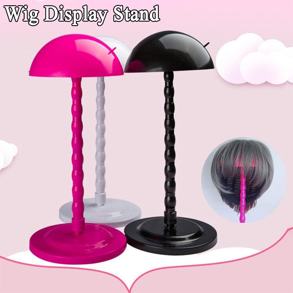 Giá Đỡ Tóc Giả Bằng Nhựa 36cm Có Thể Gấp Gọn Tiện Lợi Dành Cho Salon