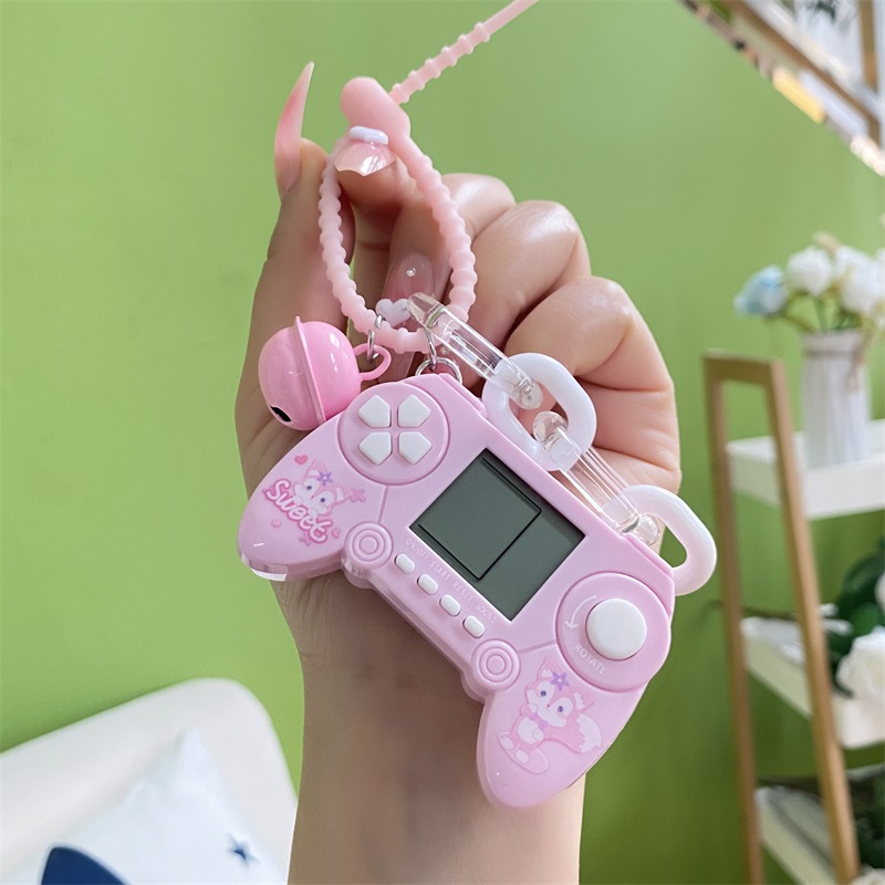 Móc Khóa Gắn Máy Chơi Game Tetris Mini Dễ Thương