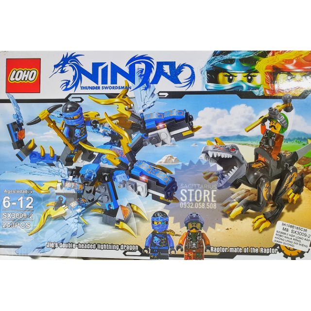 LEGO NINJAGO Ráp Ninja Rồng , Khủng Long (243 Mảnh)
