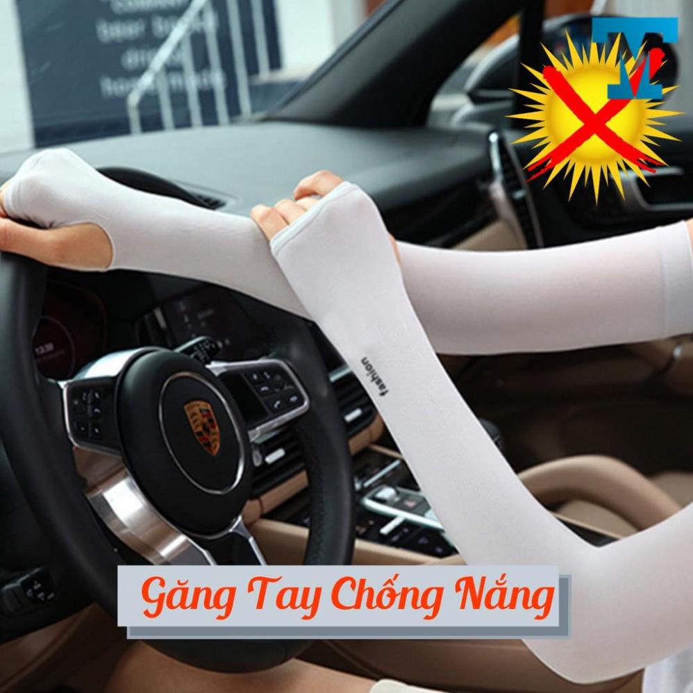 Bao Tay Chống Nắng, Găng Tay Chống Nắng Dài Xỏ Ngón Chống Tia UV Chất Liệu Vải Cao Cấp LEON OFFICIAL