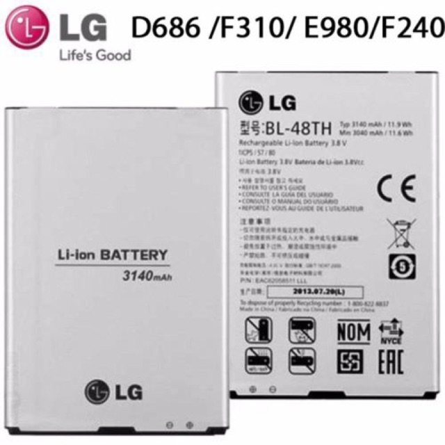 Pin máy LG 48TH xịn có bảo hành