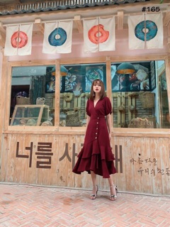 Đầm trắng Lotus House