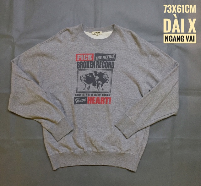 ÁO SWEATER NỈ CHUI DÀY DẶN VINTAGE