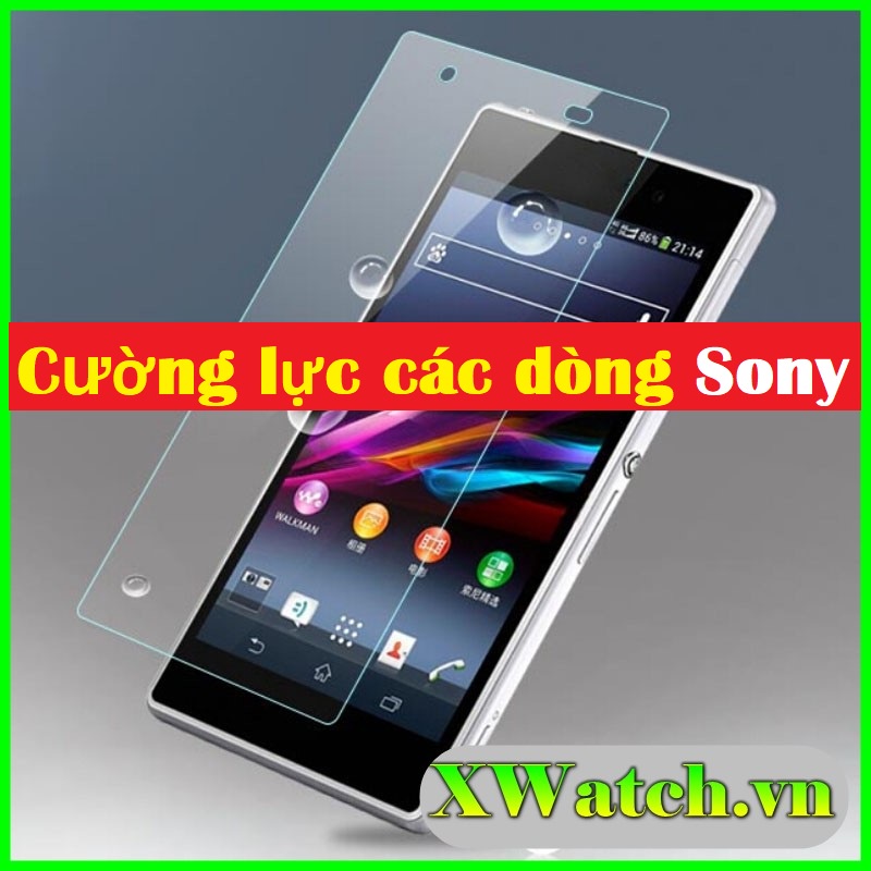 Kính cường lực bảo vệ màn hình Sony XA1 XA1 Ultra Z2 Z4 XA2 XA2 ultra Z5 Xperia XA Ultra Z1 XZ XZ Plus XZ1 trong suốt