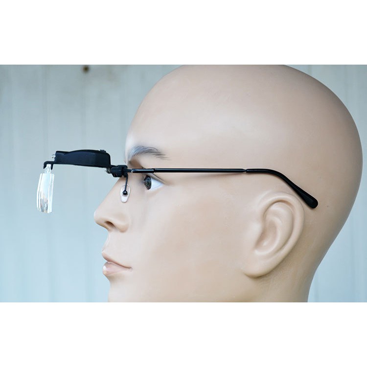 Kính lúp đeo mắt có đèn LED V3