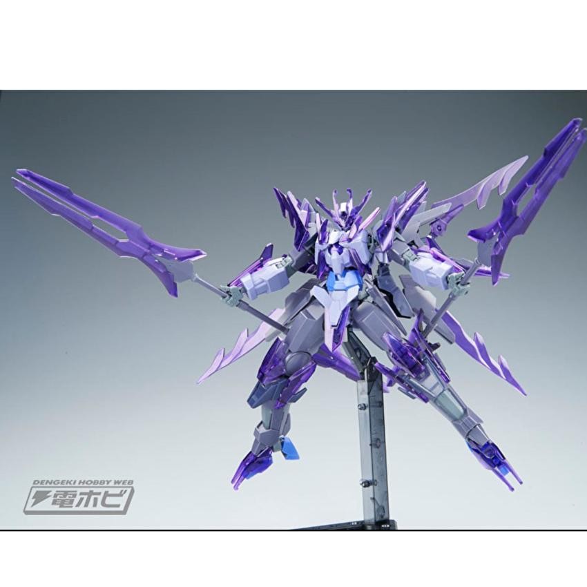 Combo Mô Hình Gundam Bandai HG 050 Transient Gundam Glacier 1/144 Build Fighters
